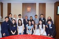 Ms Amy FONG (back row, fourth from right), Prof Wai-Yee CHAN (back row, fourth from left), Prof Kenneth YOUNG (back row, third from left), the College teaching staff and some of the graduates-to-be